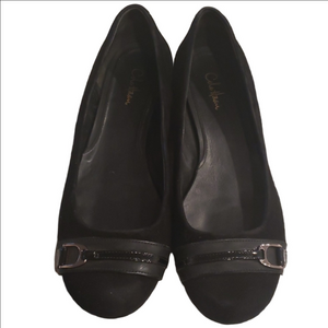 Cole Haan Air Josey Skimmer in Black Suede